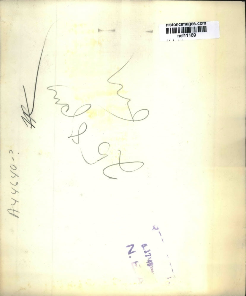 1949 Press Photo R. Davis Told UnAmerican Activities He was Recruited Communist