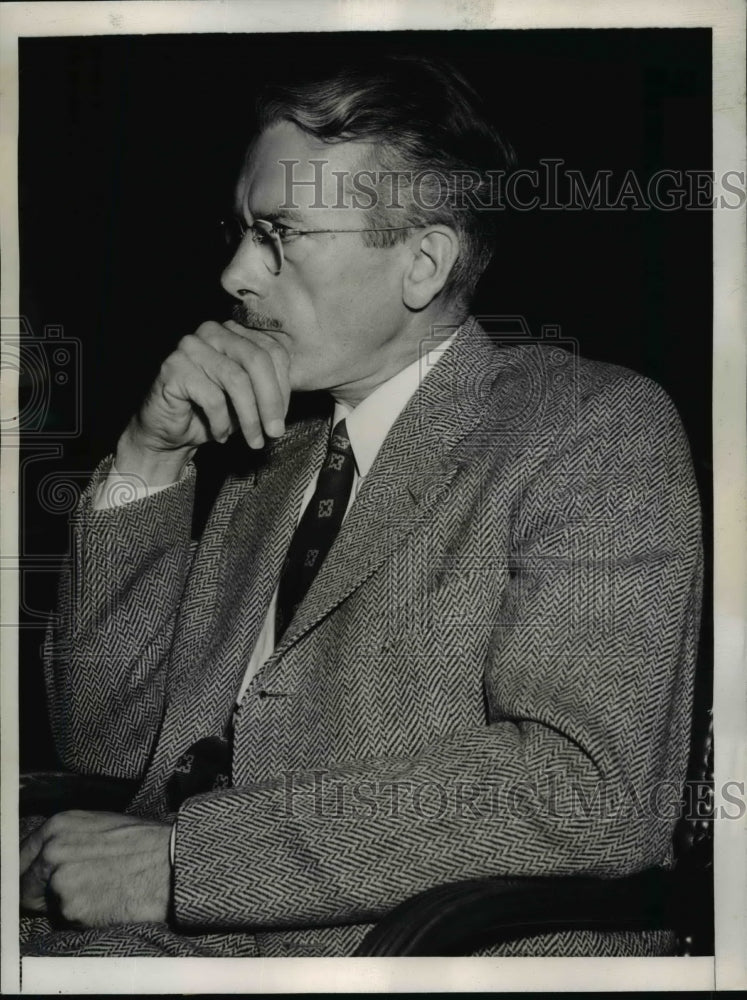 1944 Press Photo E. Williams Testified Before House Foreign Affairs Committee