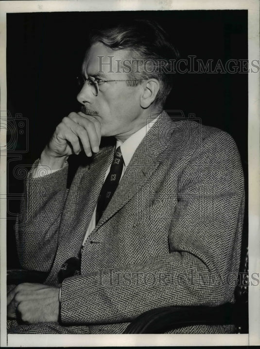 1944 Press Photo E. Williams Testified Before House Foreign Affairs Committee