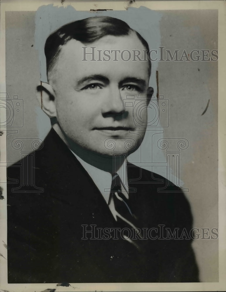 1938 Press Photo Carl Bartram Shelly against "Little New Deal" in Pennsylvania