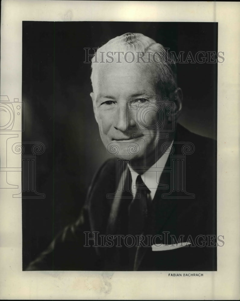 1961 Press Photo Walter J. Tuohy, President of Ohio Railroad - nef11368