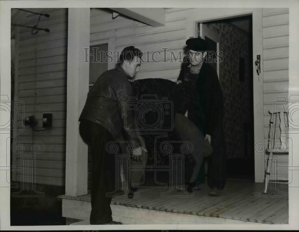 1938 Press Photo Hoosiers Prefer Old Town-Site To Flood-Safe Location