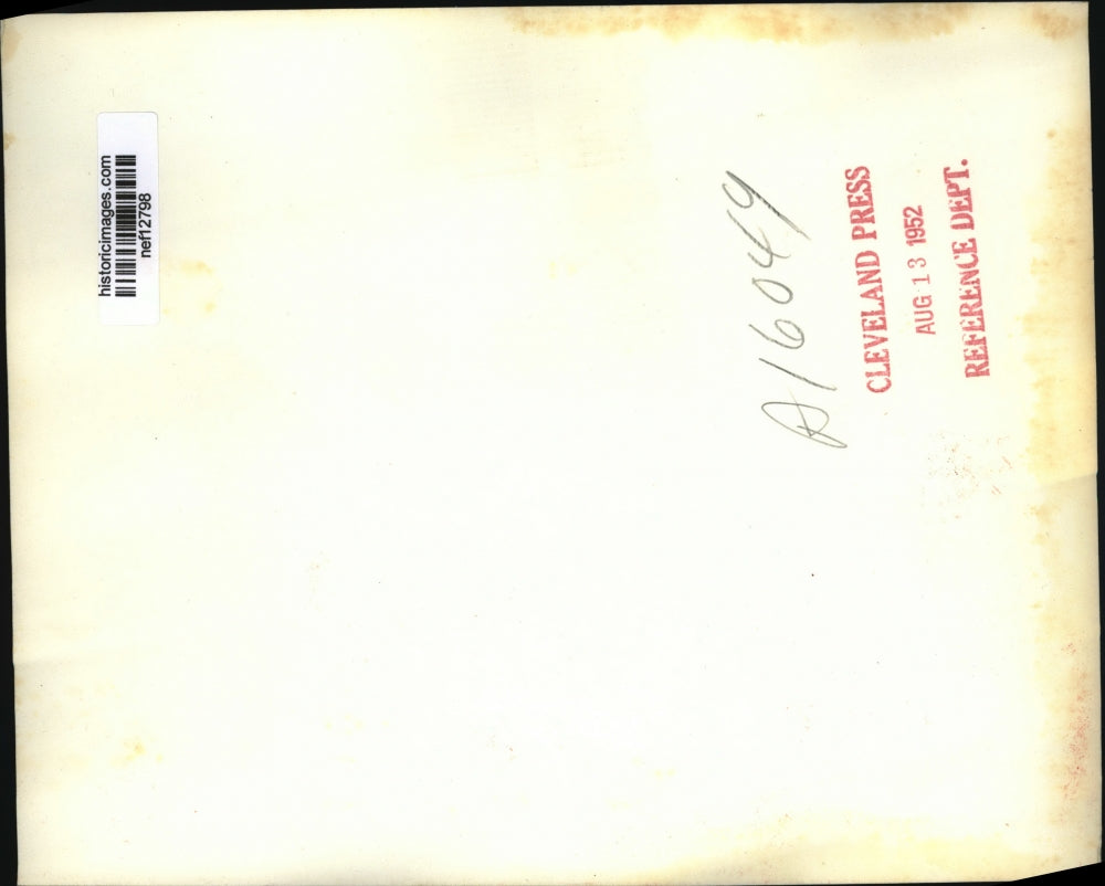 1952 Press Photo Gen, Dwight Eisenhower with Sen. Bourke Hickenlooper of Iowa