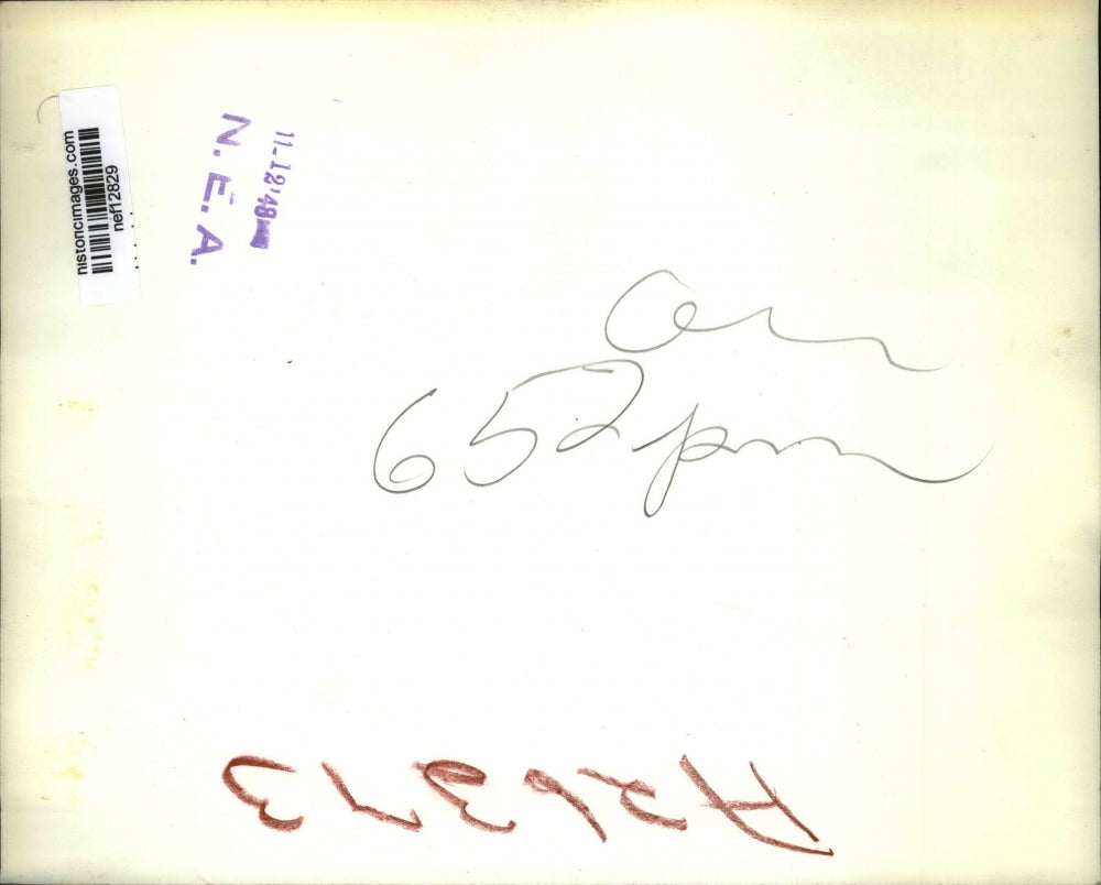 1948 Press Photo Dewey, Bradford, Saltontall on the way from station to hotel