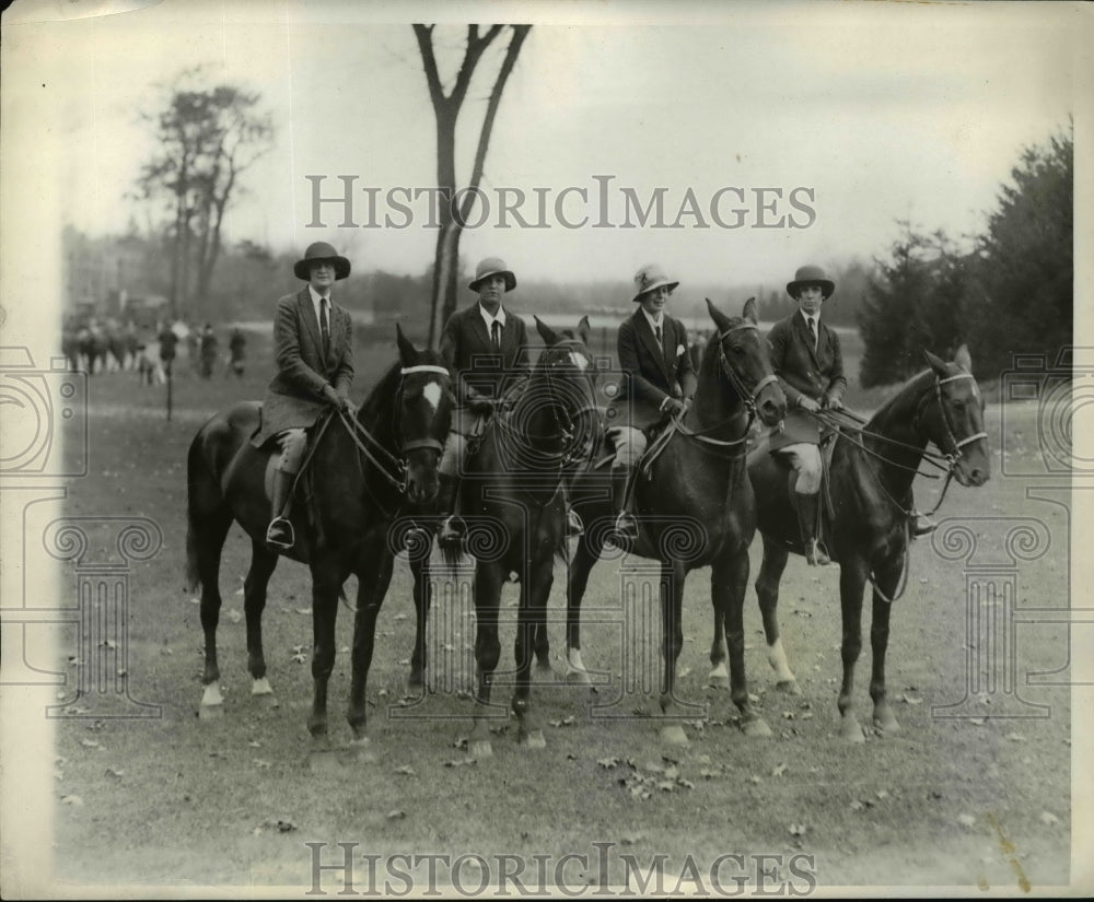 1930 Press Photo Annual Field Day At Wellesley College In Wellesley Massachusett