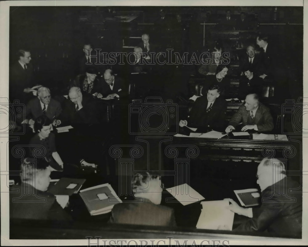 1940 Press Photo Indiana Electors Cast Presidential Vote - nef13062