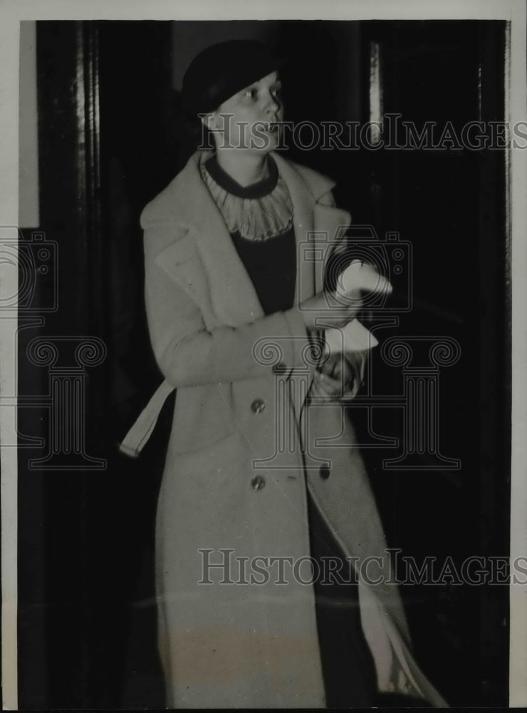 1934 Press Photo Mrs.Allie Nelson questioned in shooting of Mrs.Etna Hamm