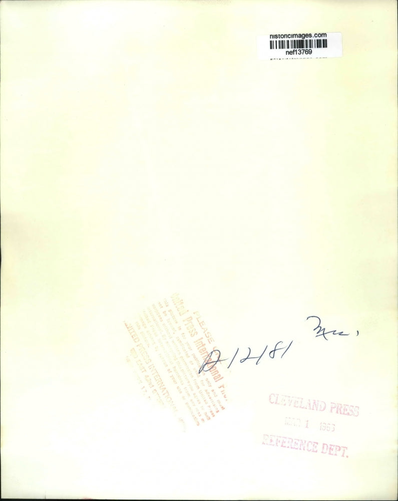 1966 Press Photo Lady Bird Johnson @ University Alabama Child Development Center