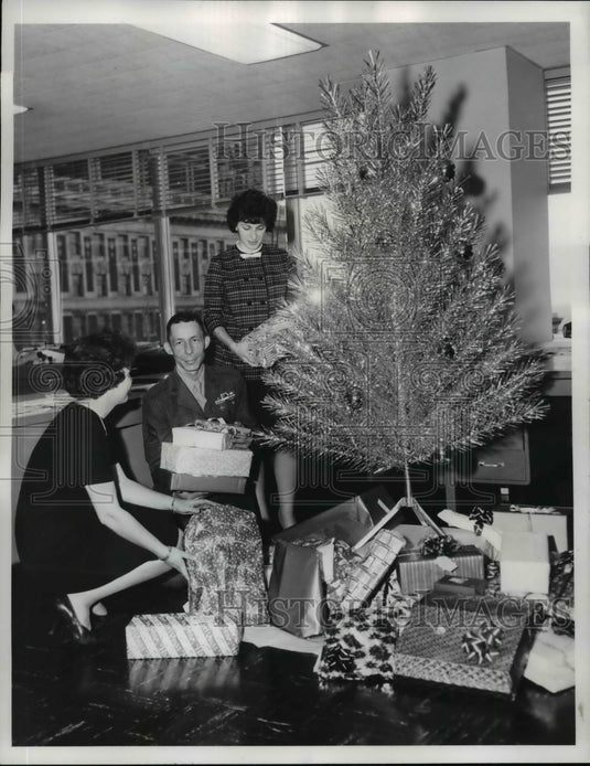 1961 Press Photo Toys for Tots Program - nef13798