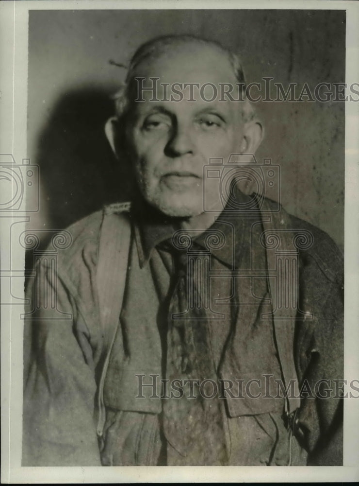 1930 Press Photo Joseph Crawford, Father of Brady Paul Murderer Irene Crawford