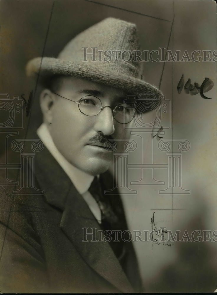 1925 Press Photo Roscoe Porter Portrait - nef14048