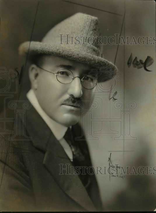 1925 Press Photo Roscoe Porter Portrait - nef14048