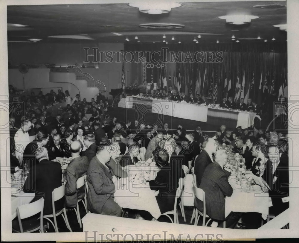 1944 Press Photo Cooperative League of the USA First Session, Chicago, Illinois