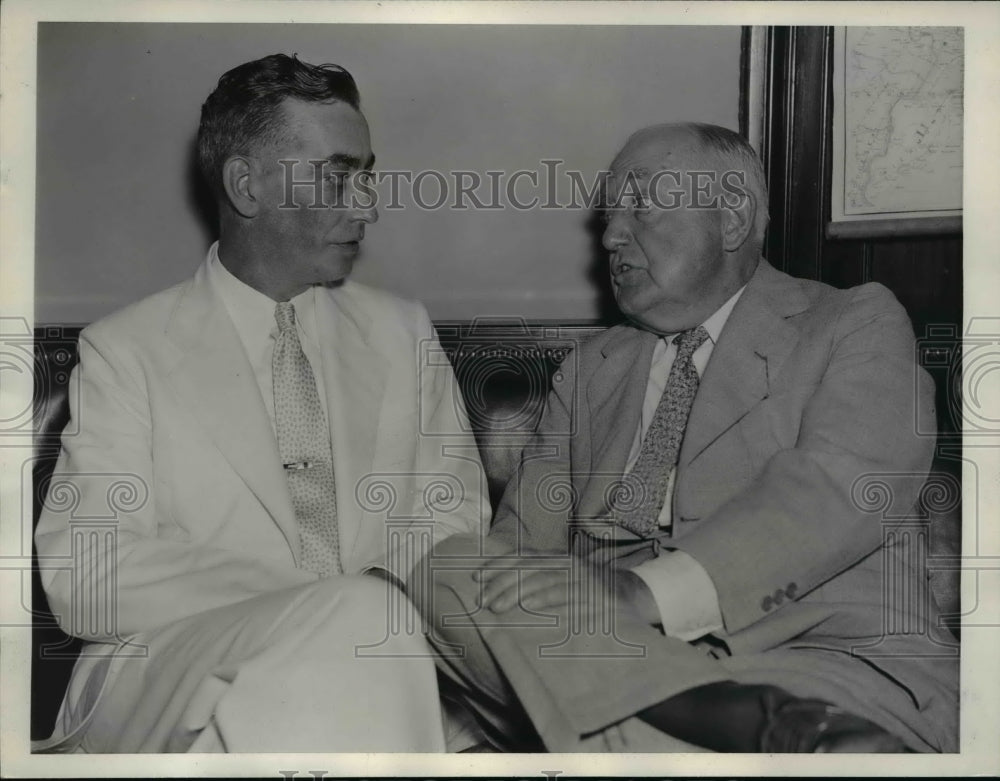 1935 Press Photo Rhode Island Attorney Defeated New Deal Candidate For Congress