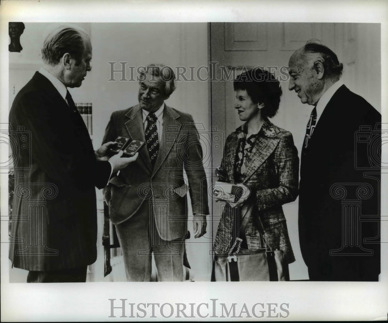 Load image into Gallery viewer, Undated Press Photo U.S President Gerald Ford - nef14592

