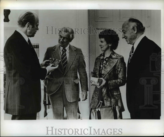 Undated Press Photo U.S President Gerald Ford - nef14592