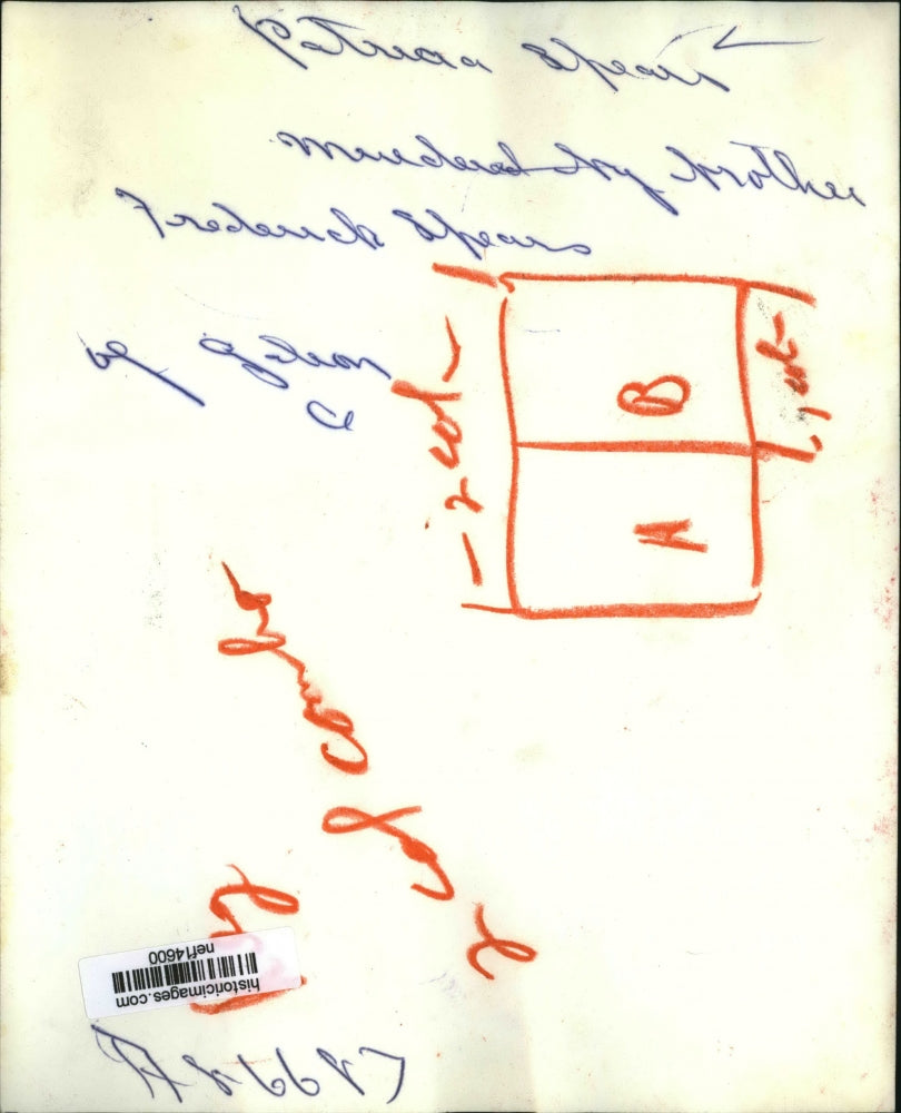 Undated Press Photo Patricia Spear murdered by brother Frederick Spear nef14600