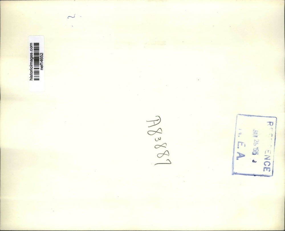 1955 Press Photo Pvt Marchuk and J. Noble Happy Since Siberian Labor Release