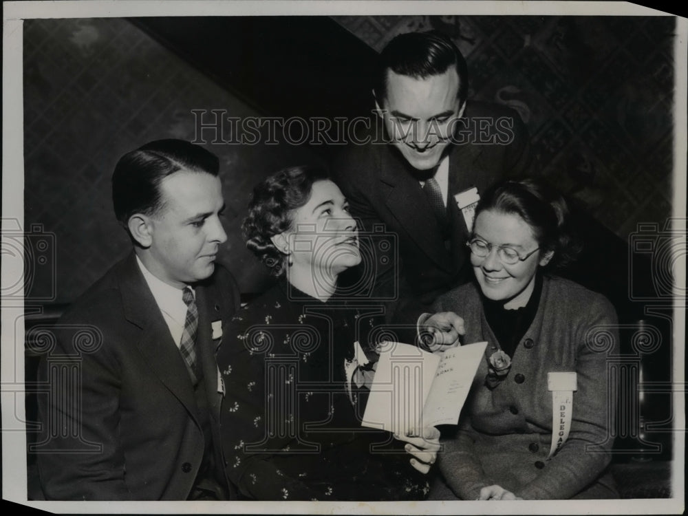 1935 Press Photo At Young Republicans' National Convention - nef14692
