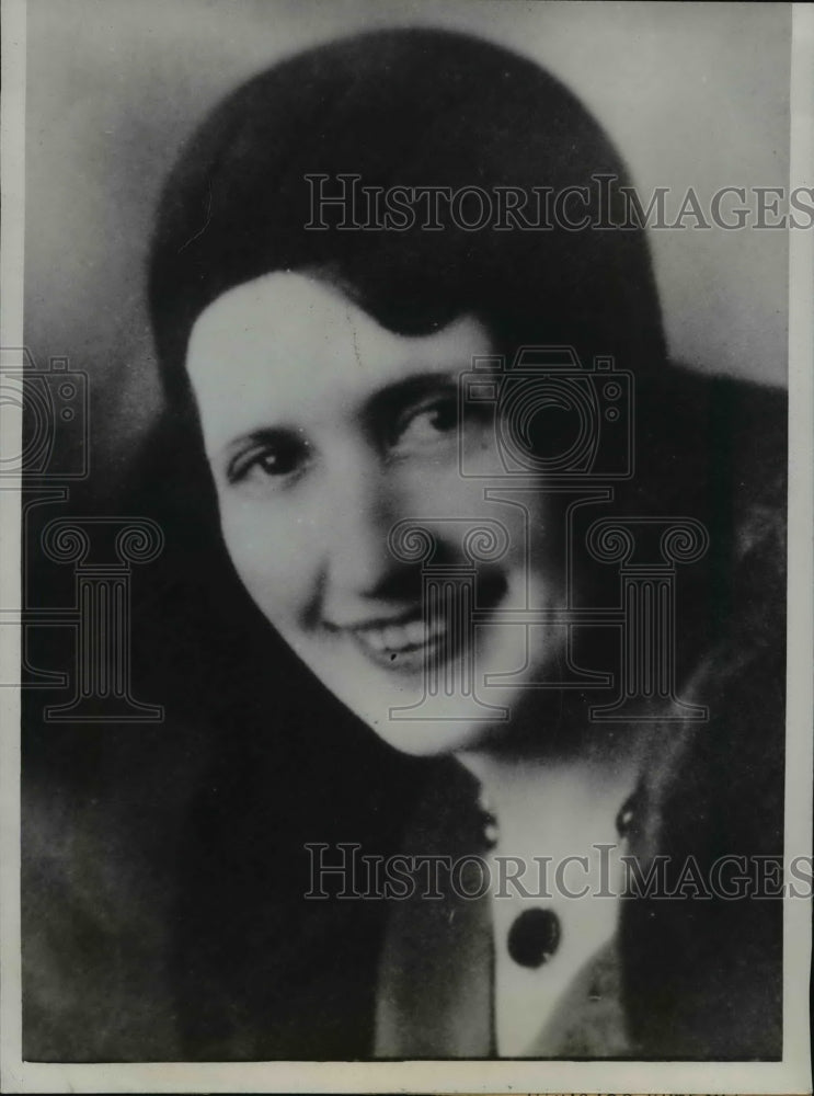 1932 Press Photo Ms R Jones To Marry G. Keogan Notre Dame Basketball Coach