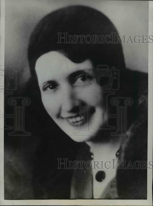 1932 Press Photo Ms R Jones To Marry G. Keogan Notre Dame Basketball Coach