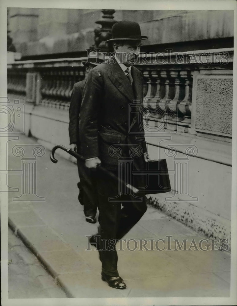1933 Press Photo Lord Chilston New British Ambassador To Moscow Succeeds Ovey