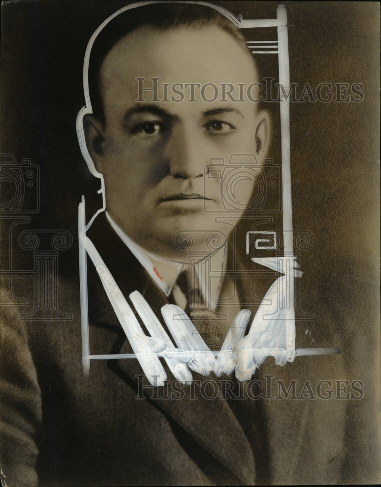 1926 Press Photo Mr. D.E. Willis Inventor - nef14866