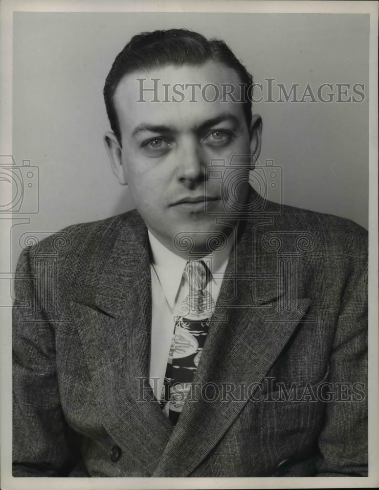 1946 Press Photo Mr. Bill Borglund - nef15040