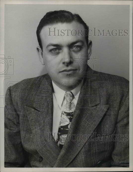 1946 Press Photo Mr. Bill Borglund - nef15040