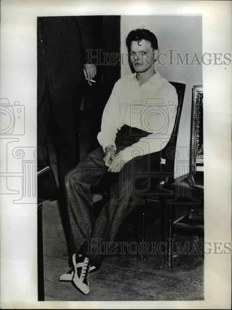 1941 Press Photo Albert Hawkins akak Dorothy McArdle at Pittsburgh Jail