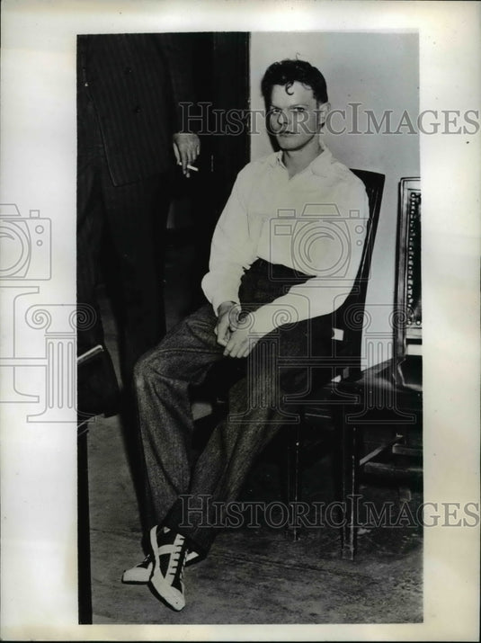 1941 Press Photo Albert Hawkins akak Dorothy McArdle at Pittsburgh Jail