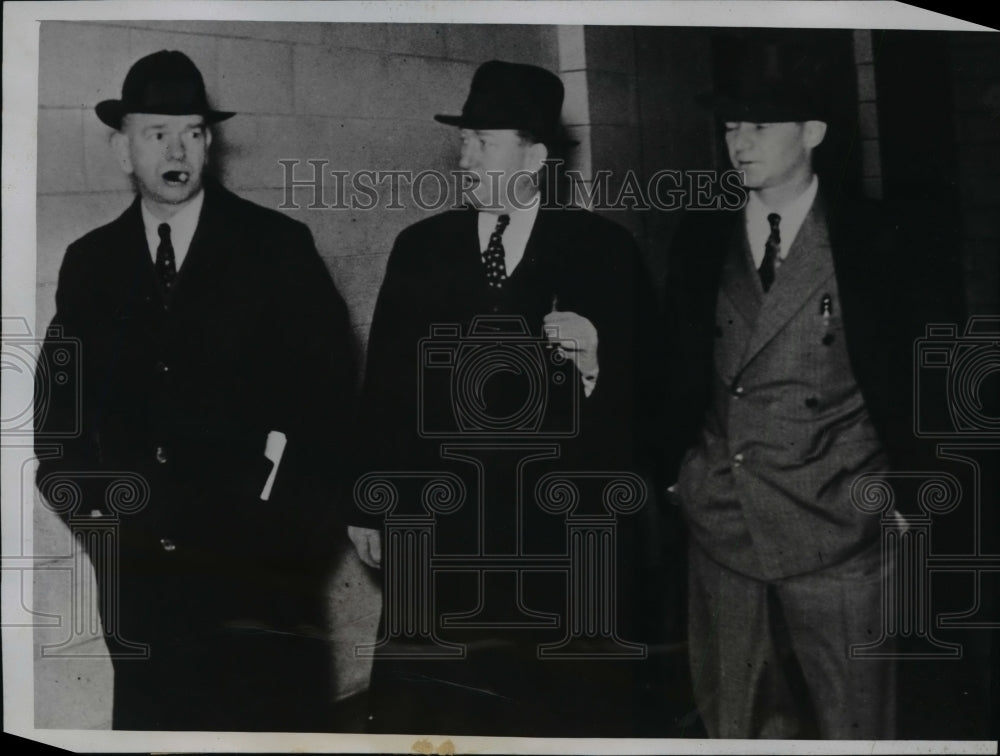 1935 Press Photo Dr. J.F. Gorrell, Prosecutor & Attorney at Phil Kennamer Trial