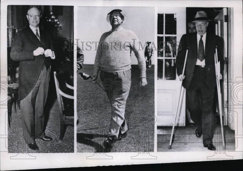 Load image into Gallery viewer, 1953 Press Photo Senator Robert Taft in Various Clothing - nef15975
