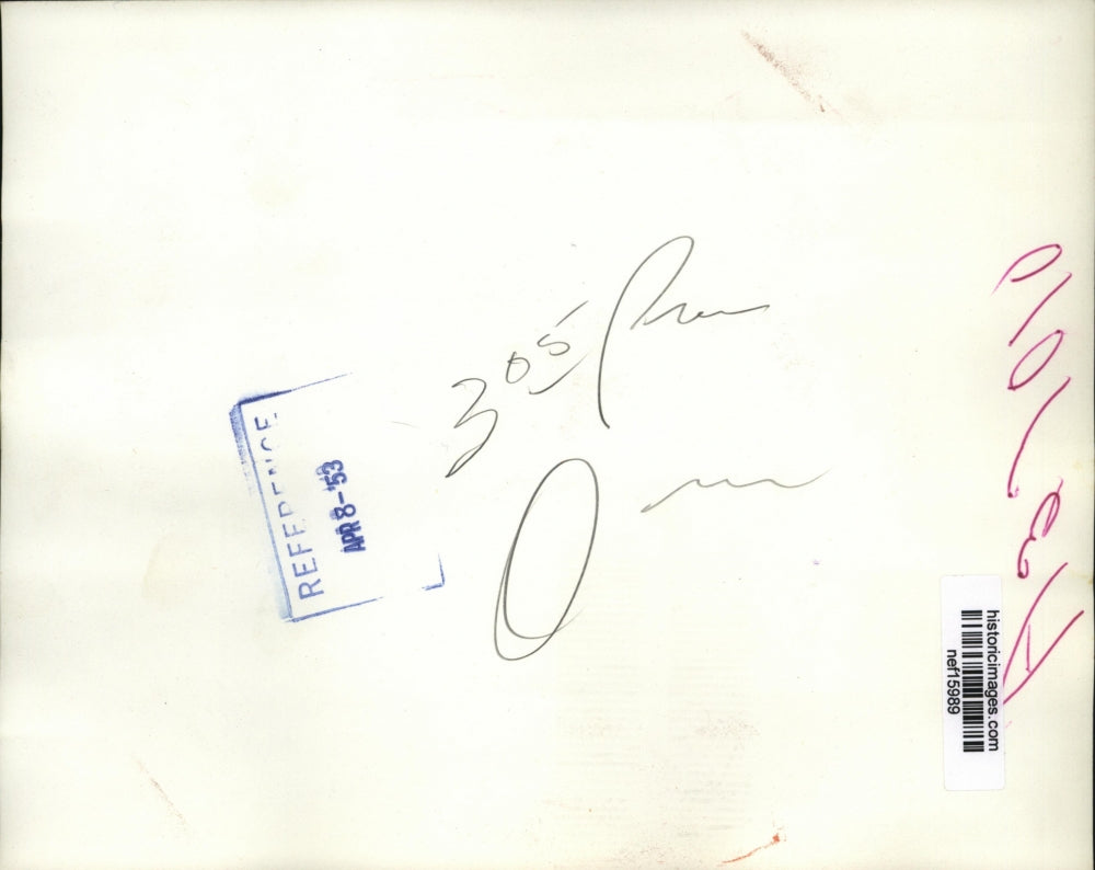 1953 Press Photo Robert Taft and John Sparkman for Senate Foreign Relations