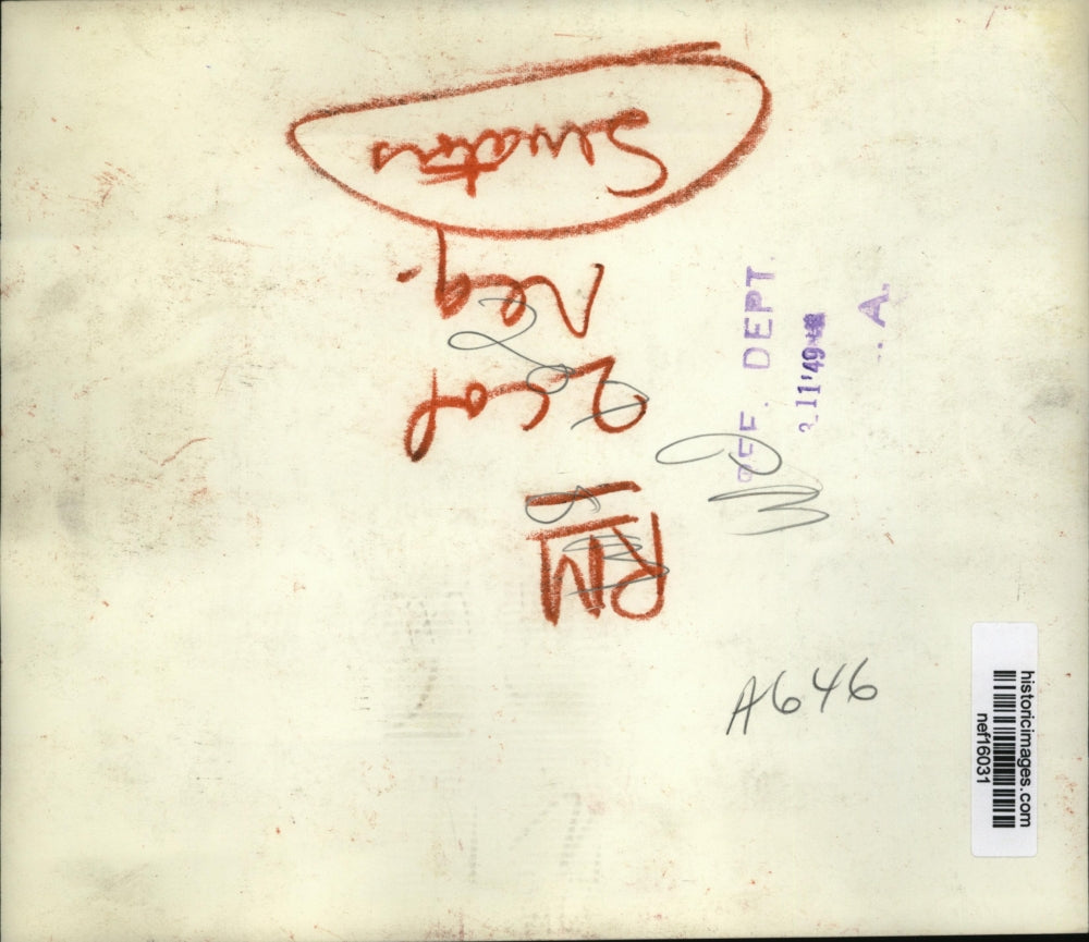 1949 Press Photo Sen Connally and Sen Russell At The Anti-Filibuster Debate