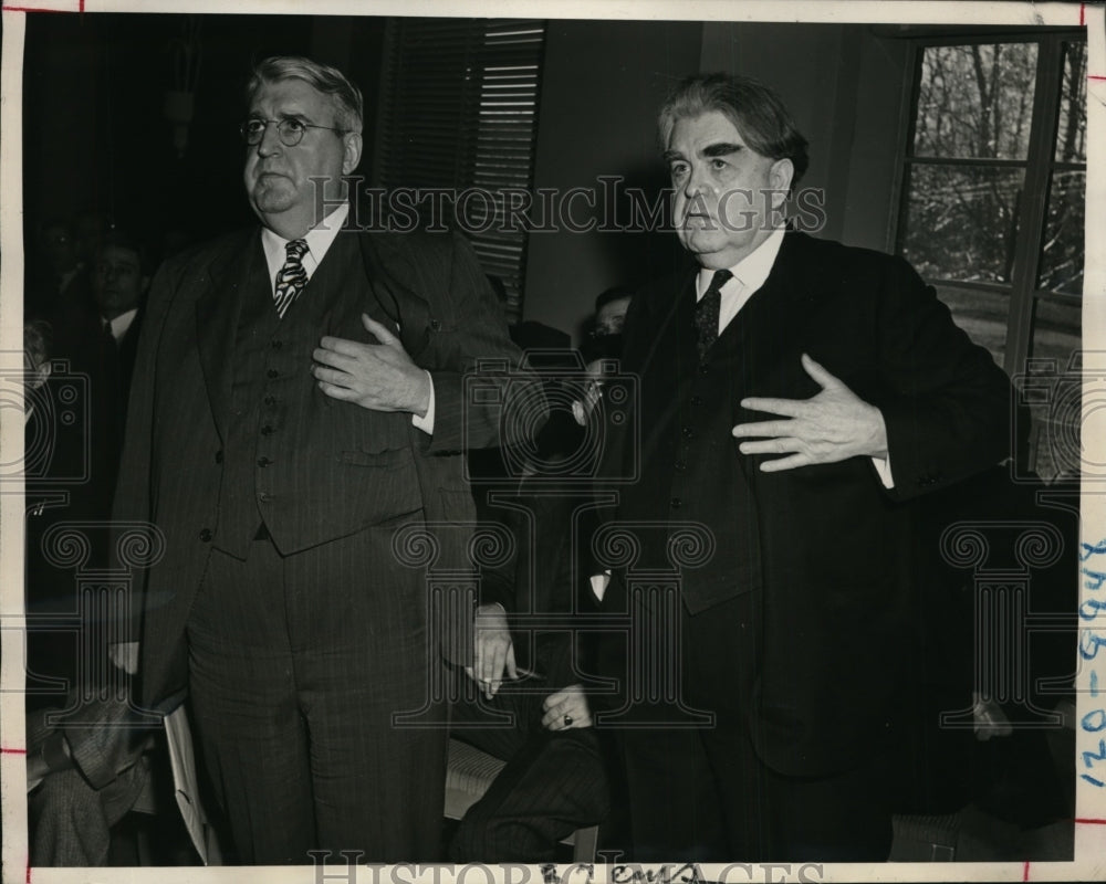 1945 Press Photo UMW and Bituminous Coal Mine Operators Meet at Conference