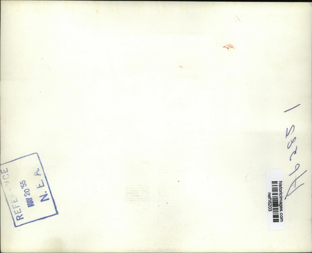 1955 Press Photo Walter Reuther Testifying Before Joint Congressional Committee