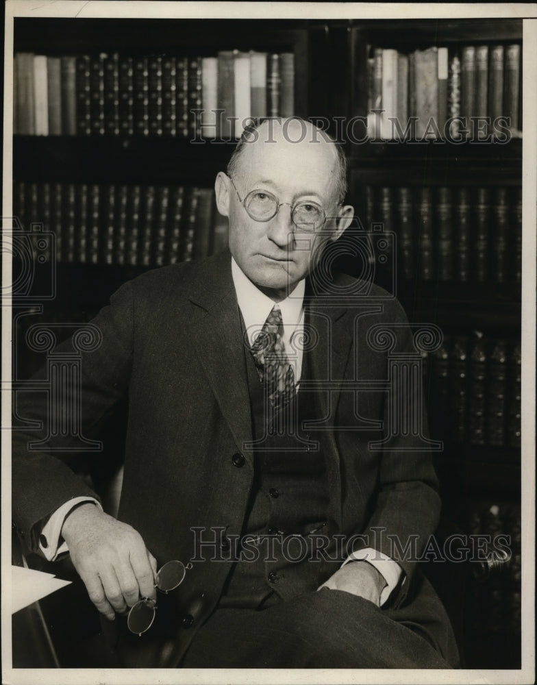 1928 Press Photo John M. Switzer of New York - nef16350
