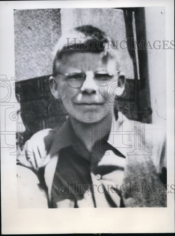 1946 Press Photo David Ruge Found Guilty of Writing Extortion Notes To Employer