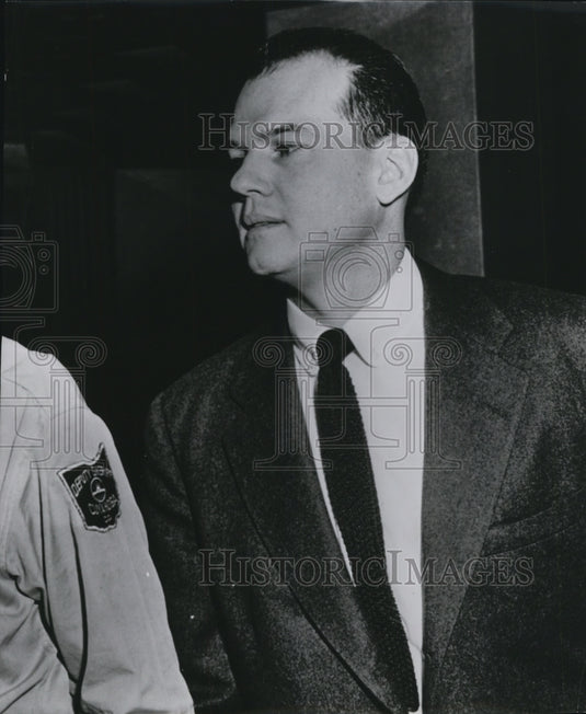 1954 Press Photo Dr. Samuel Sheppard, a few hours before a jury convicted him