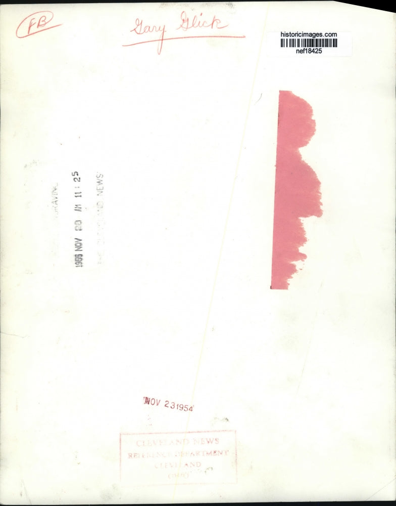 1955 Press Photo Gary Glick Colorado A&M Quarterback Named "Back of the Week"