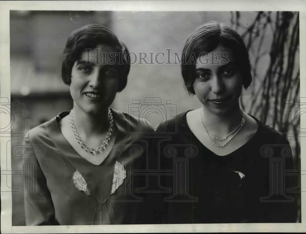 1930 Press Photo Honor Roll Students at George Washington University, D.C.