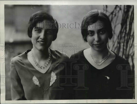 1930 Press Photo Honor Roll Students at George Washington University, D.C.