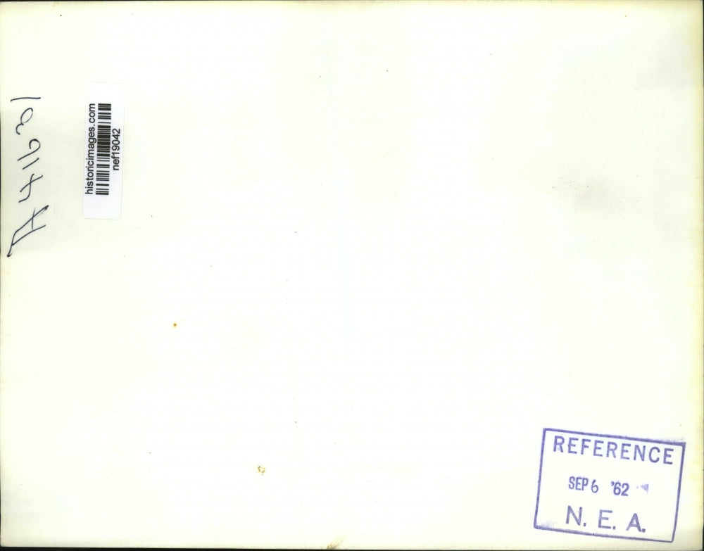 1962 Press Photo Lyndon B. Johnson at Ataturk Tomb, Ankara, Turkey - nef19042