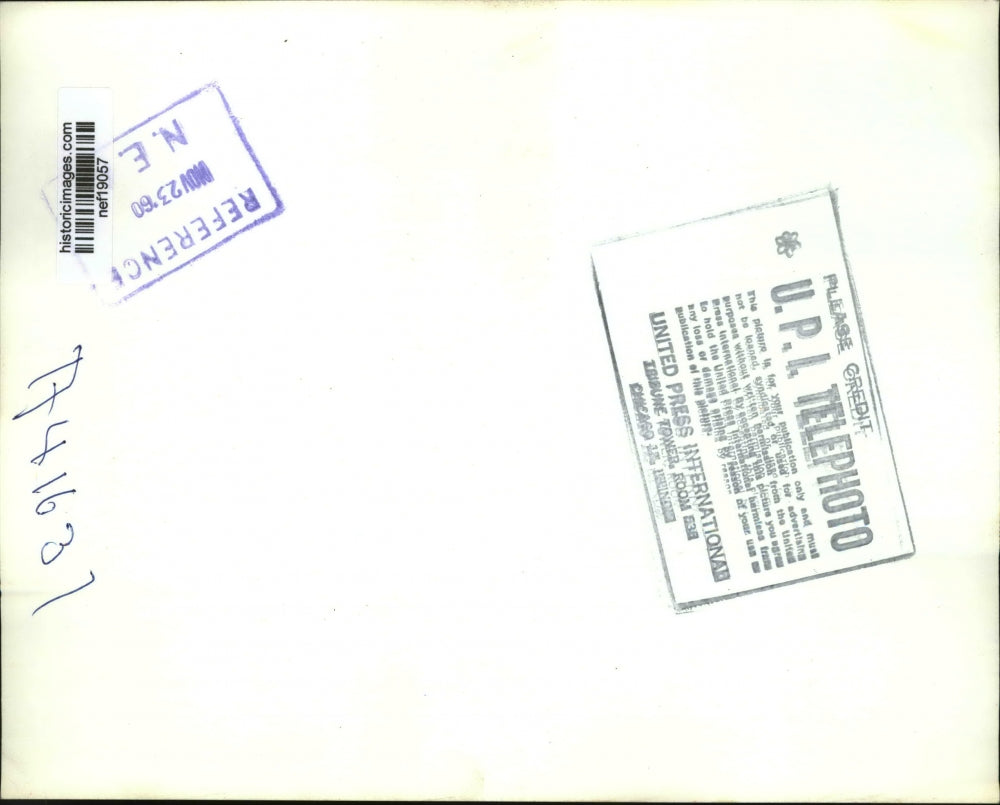 1960 Press Photo Lyndon B. Johnson Sitting on Fence, LBJ Ranch - nef19057