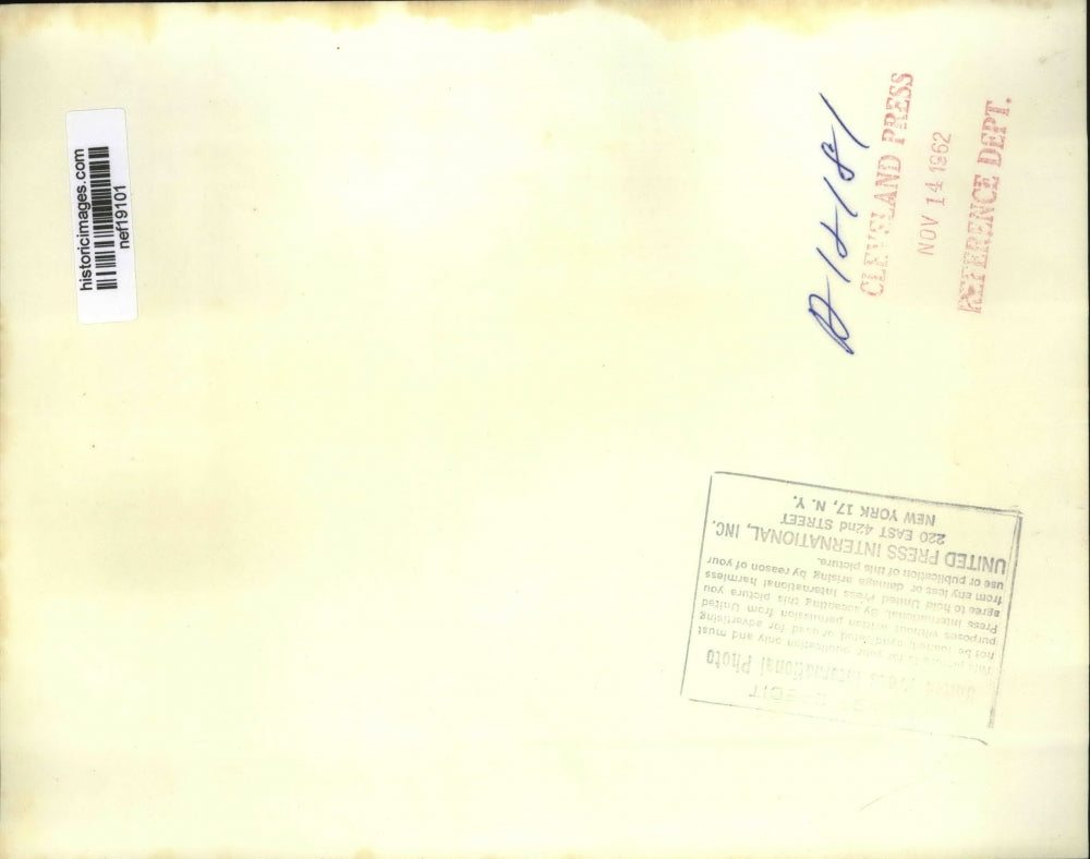 1962 Press Photo National Security Council Members, Lyndon B. Johnson in D.C.