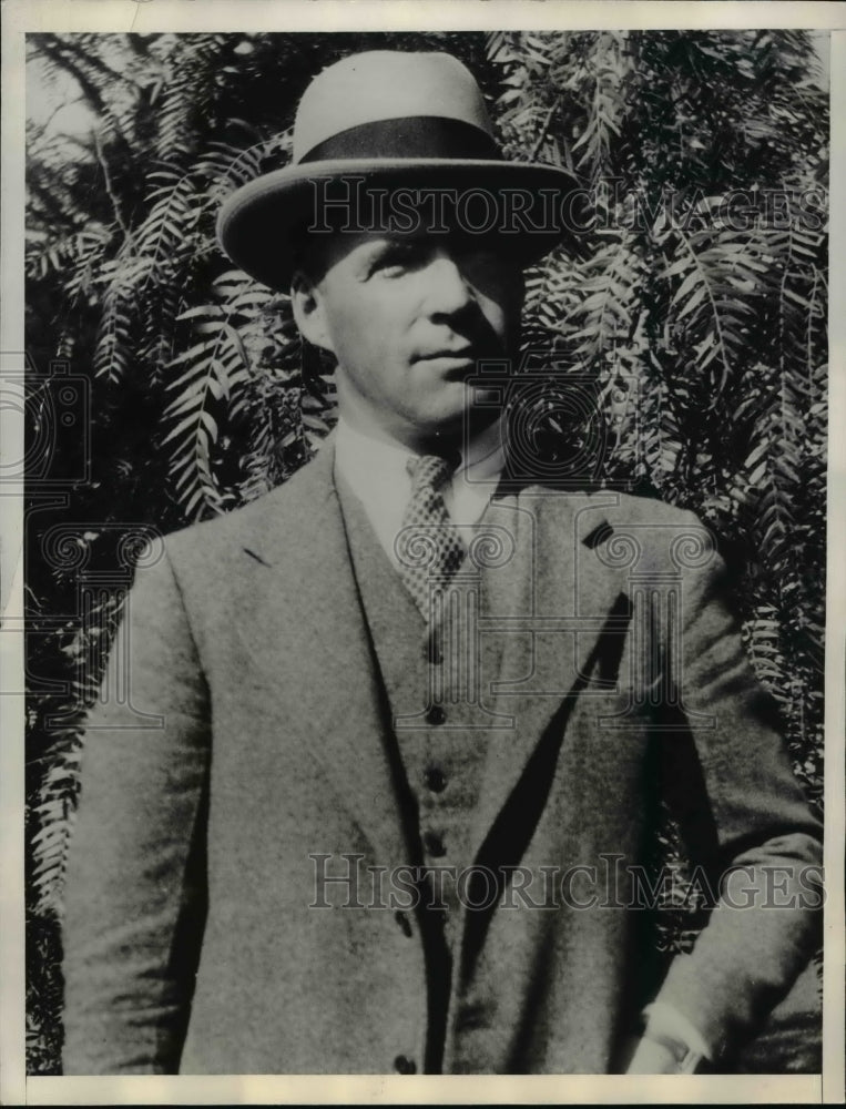 1935 Press Photo Roy R. Zachary - nef19205