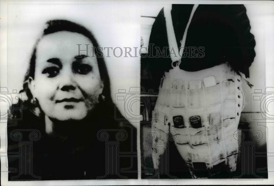 1968 Press Photo Robyns Marcelle Rechelle of Belgium wore golf line Miniskirt