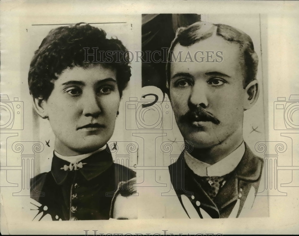 1923 Press Photo Thomas Smudgen & Wife - nef19664