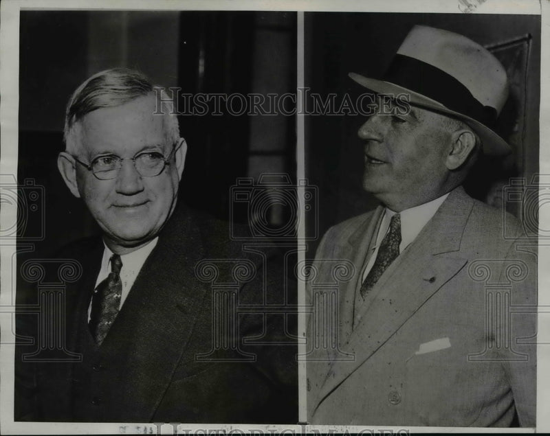 Load image into Gallery viewer, 1934 Press Photo Horatio J. Apecott Accused In Campaign Fund Scandal - nef19817
